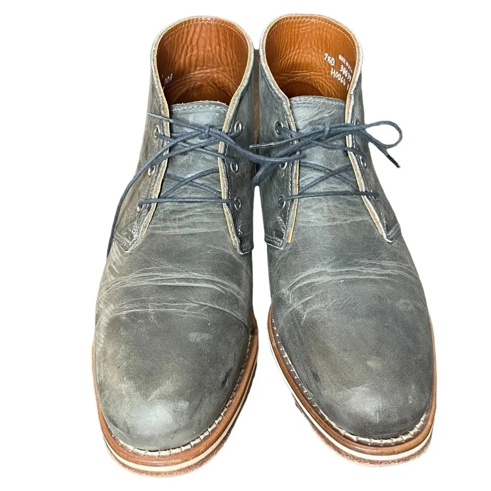 HELM Gray Boots - Picture 3 of 7